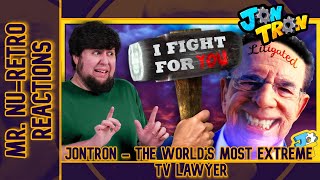 I React To quotThe Worlds Most Extreme TV Lawyerquot By JonTron [upl. by Leatri]