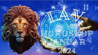 LAV  HOROSKOP ZA JANUAR 2024 [upl. by Laurinda]