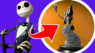 Crafting Jack Skellingtons House from Tim Burtons Nightmare Before Christmas [upl. by Sweet]