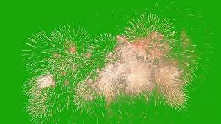 Firecrackers Green screen HD video [upl. by Alesandrini]