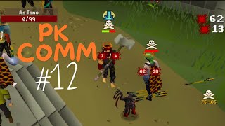 MAXED PURE PKING PVP PK COMM 12 OSRS [upl. by Namaan]