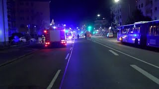 Heidelberg Vier Verletzte nach Brand in Mehrfamilienhaus in Rohrbach [upl. by Fabi]