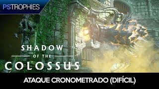 Shadow of the Colossus  Ataque cronometrado Difícil Colosso 8 Kuromori [upl. by Grannias677]