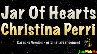 Christina Perri  Jar of Hearts New Karaoke Version [upl. by Ecnarretal]