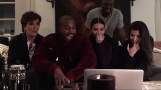 Kanye amp The Kardashians Watching The Brothers Grimsby [upl. by Juno745]