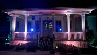 2024 Halloween Light Show Full Show shehdslighting [upl. by Sheply186]