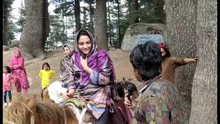 Womens Horse riding in Kalam Best spot for families in Kalam Swat [upl. by Eniluqcaj]