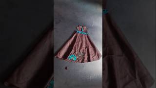 Easy skirt frock design youtubeshorts stylishdresscuttingandstiching shorts dresscutting [upl. by Anail]