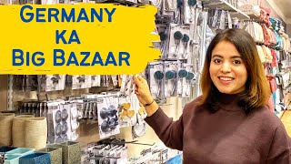 Affordable Shopping in Germany Household Items  One Stop Shop  Indians in Germany [upl. by Sosthenna]