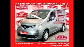 NISSAN – NV200 15DCI COMFORT DPT COMBI 5 [upl. by King]