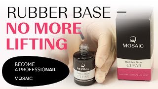 No more lifting How to use Rubber base gel Subtitles in ENG EST RUS [upl. by Etnaihc]