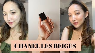 CHANEL LES BEIGES WATER FRESH TINT REVIEW  best way to wear it  glowwithava [upl. by Darach]