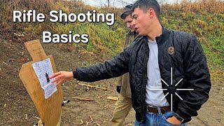 Teaching a new rifle owner basic AR shooting [upl. by Spiros742]