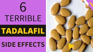 6 TERRIBLE TADALAFIL SIDE EFFECTS [upl. by Yanal]