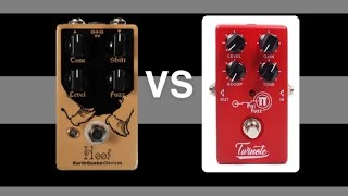 Earthquaker Devices Hoof versus Twinote P pi fuzz [upl. by Bullen243]