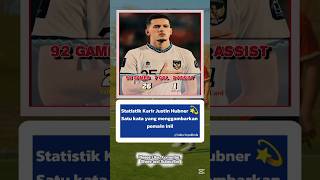 Statistik Karir Justin Hubner justinhubner [upl. by Annairda]