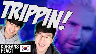 Koreans react to MAROON 5  COLD MV [upl. by Niveg]