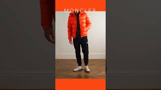 MONCLER  Maya LogoAppliquéd Quilted GlossedShell Hooded Down Jacket ytshorts moncler fashion [upl. by Othella]