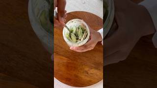 viralcucumbersalad food foodie salad recipe viral trending [upl. by Hares466]