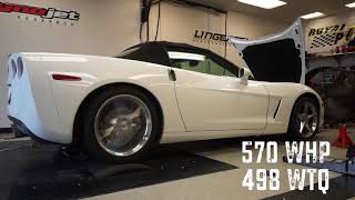 C6 Corvette 378 CID LS3 Magnuson Heartbeat TVS2300 Supercharger 670 HP [upl. by Ecirtnuahs]