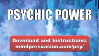 Psychic Power Develop ESP Clairvoyance And Telepathic Projection [upl. by Charin]