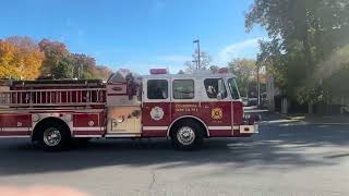 Peekskill Engine 130 responding to an Unknown Call 10312024 [upl. by Anes]