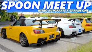 HONDA SPOON MEETUP BY NITRO AUTOPARTS X GARAGE ONE [upl. by Ilsa]