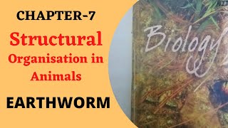 Structural organisation in Animals  Topic Earthworm  NEETCBSE  Full Ncert explained🔥🔥 [upl. by Haisoj]