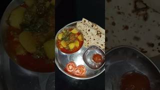 Aloo palak ki sabji banane ki aasan recipe 🤤😋aloopalaksabji aloopalaksabzi recipes [upl. by Eidnyl224]