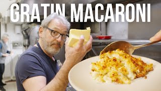 RECETTE du GRATIN de MACARONI à la LYONNAISE [upl. by Dougal110]