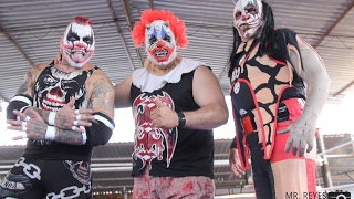 Psycho Clown Bengala y Joe Líder vs Pagano Monster y Murder Clown [upl. by Yor]