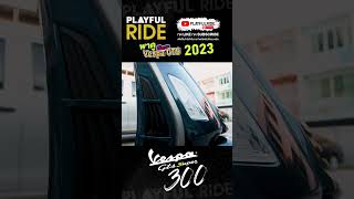 2023 New VESPA GTS SUPER TECH 300 HPE playfulride Shots vespa [upl. by Latin]