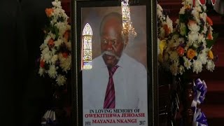 Former Buganda Prime Minister Mayanja Nkangi eulogised as an incorruptible man [upl. by Yot]