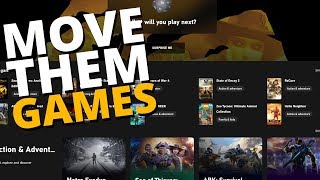 How to Manage amp Move your Windows Store amp Xbox Game Pass Game Installations change Default Drive [upl. by Aracaj]