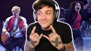 Ed Sheeran amp Bring Me The Horizon  Bad Habits Live REACTION [upl. by Merrily289]