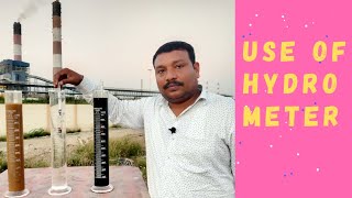 How to use Hydrometer to measure Density of bentonite slurry Admixture amp Water [upl. by Inat]