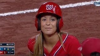 10 Epic MLB Ball Girl Moments [upl. by Reyotal]