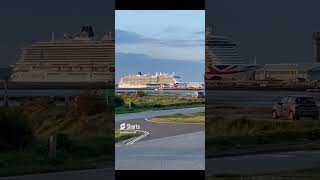 PampO AVIVIA  Leaving Southampton [upl. by Aneema]