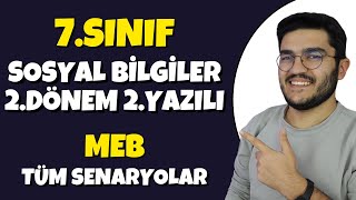 7Sınıf Sosyal Bilgiler 2Dönem 2Yazılı [upl. by Risan]