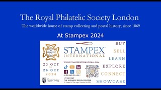 The Royal Philatelic Society London at Stampex International 2024 [upl. by Anerb]