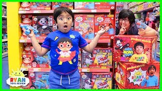 Daddy Hides Ryans Toys all around Smyths Toys Store [upl. by Annael373]