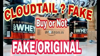 Whey protein fake  From amazon cloudtail [upl. by Lalittah]