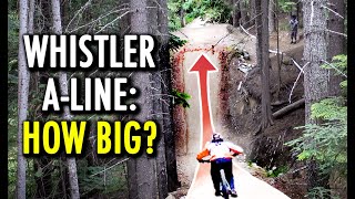 Whistler ALINE Can I Clear the Worlds Most Famous Jump Trail [upl. by Htabazile174]