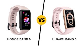 Honor Band 6 vs Huawei Band 6  Which is Better [upl. by Nadirehs]