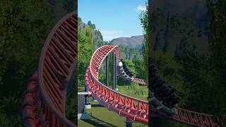 FASTEST PACED COASTER EVER  Intamin LSM launched coaster  Planet Coaster Shorts POV [upl. by Kcirdef769]