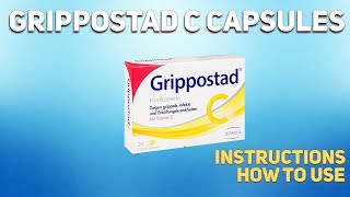 Grippostad C capsules how to use Uses Dosage Side Effects Contraindications [upl. by Underwood]