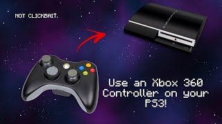 How To Use Non PlayStation Controller on Your Jailbroken PS3 CFW Only [upl. by Dnalkrik678]