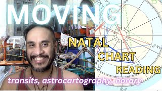 Natal Chart Reading  moving transits astrocartography horary [upl. by Imac603]