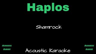 Haplos Shamrock  karaoke acoustic karaoke Acoustic Albert [upl. by Behlke]