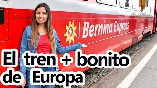 Paseo en Tren  Alpes Suizos y el Bernina Express  Latinos en Europa [upl. by Yvon]